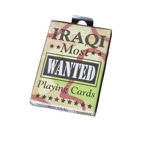 Iraqi Most Wanted Playing Cards